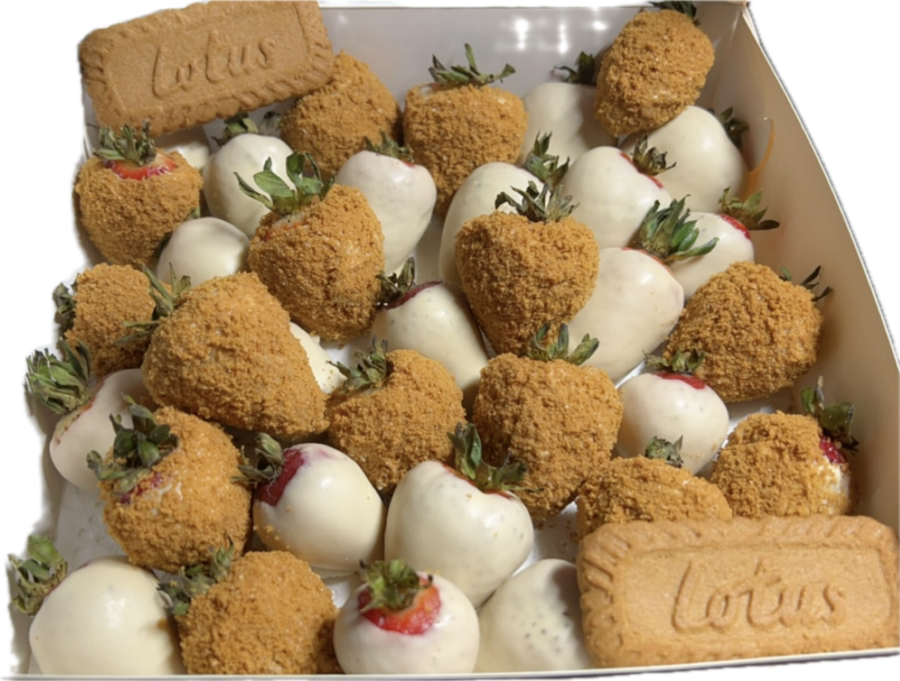STRAWBERRIES Á la BISCOFF