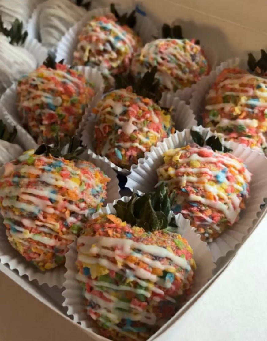 FRUITY PEBBLE STRAWBERRY SENSATION